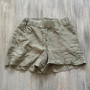 Lou & Grey Sage Green Women's Cargo Shorts